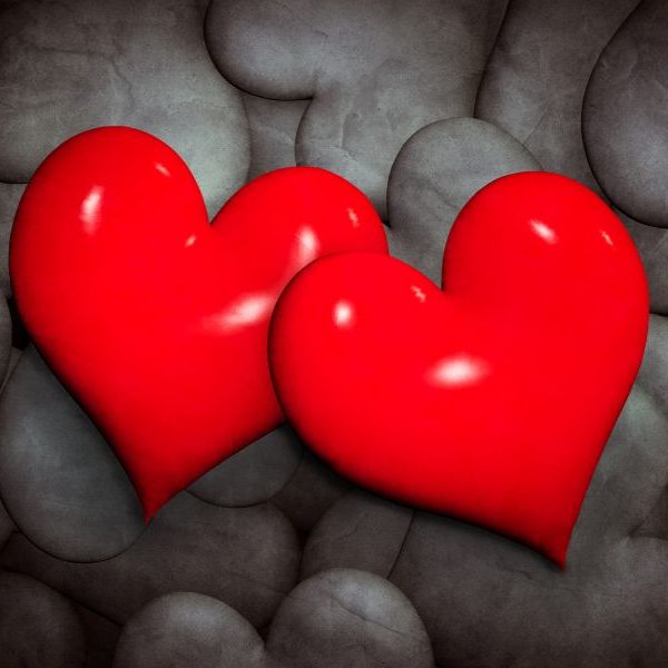 corazones receptivo al amor